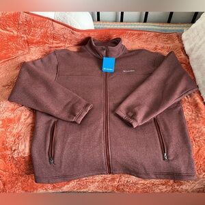 NWT Columbia Mens Full-Zip Jacket